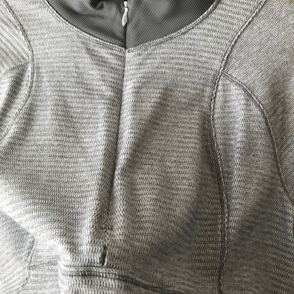 Lululemon 12 Runderful 1/2 Zip Pullover Grey RULU - Picture 14 of 14